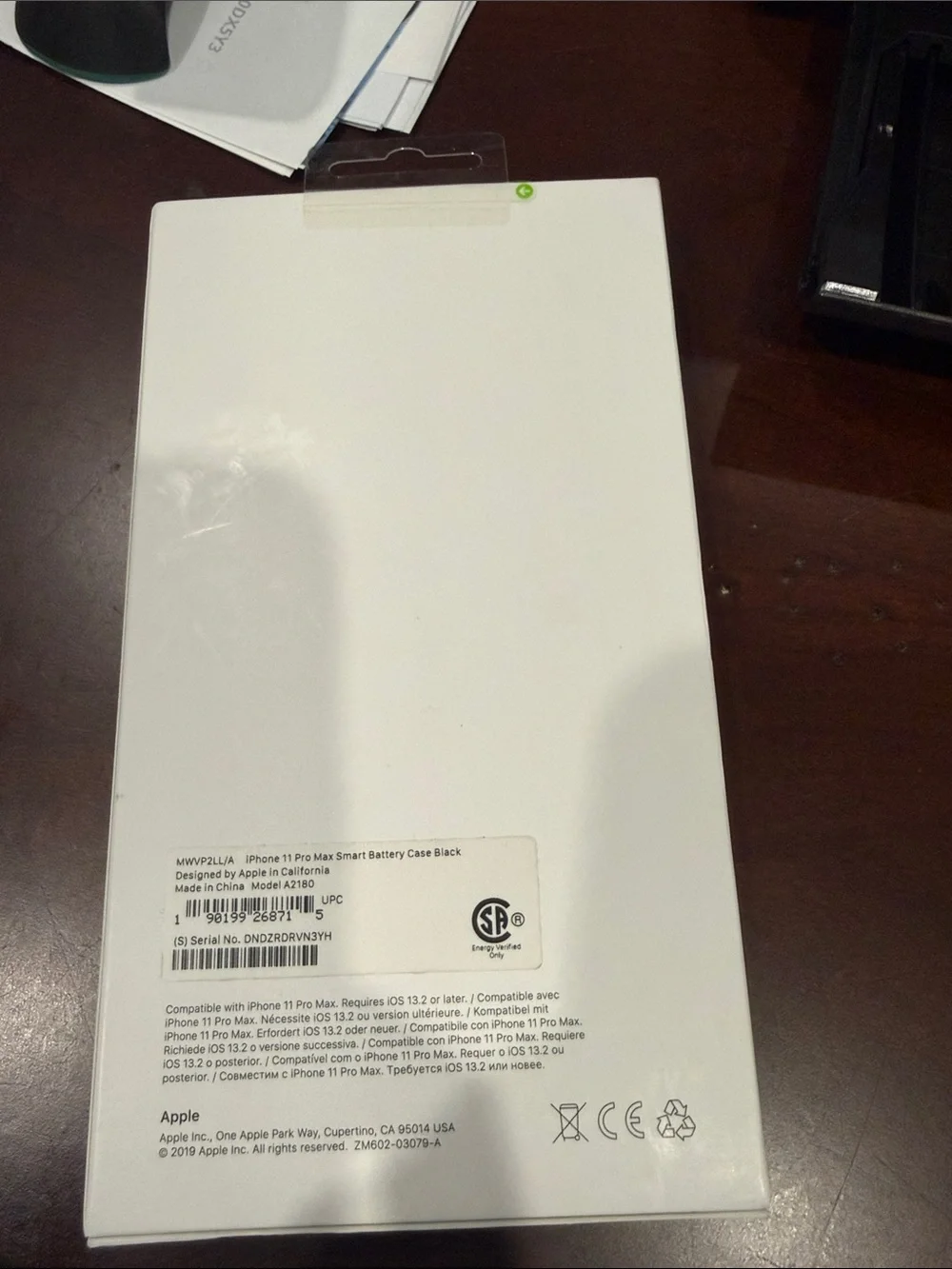 Apple iPhone 11 Pro Max Smart Battery Case - Charcoal Gray